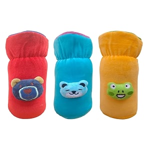 bottle covers for philips aventbroad neck soft plush stretchable baby feeding bottle tote bag cover with strap 250 260 330 ml feeders color may vary pack of 3