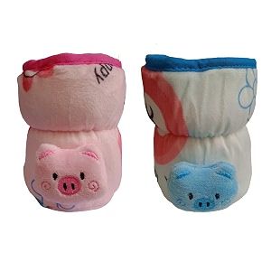 bottle covers for philips aventbroad neck soft plush stretchable baby feeding bottle tote bag cover with strap 125ml 120 ml and 140ml feeders multicolour pack of 2-pink blue