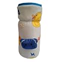 Bottle Covers for Philips Avent/Broad Neck Soft Plush Stretchable Baby Feeding Bottle Tote Bag Cover with Strap (250, 260ml, 330 ml -Blue)