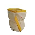 Bottle Covers for Philips Avent/Broad Neck Soft Plush Stretchable Baby Feeding Bottle Tote Bag Cover with Strap (125ml, 120 ml and 140ml Feeders- Yellow)