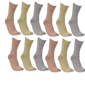 mancloem women39s formalcasual office purpose cotton calf length socksfree size multicolored pack of