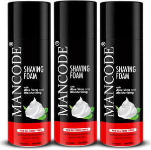 mancode shaving foam for men shave foam minimizes risk of nicks cuts  razor burn 1500 ml