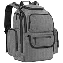 Mancro Diaper Bag Backpack, Baby Diaper Bag with 2 Side Insulated Pockets