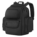 Mancro Diaper Bag Backpack, Extra Large Capacity Black Baby Diaper Backpack