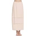 MANCYFIT Long Half Slip for Women Under Dresses Skirt with Lace