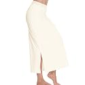 MANCYFIT Long Half Slip for Women Under Dresses Skirt with Lace