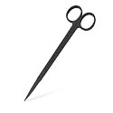 Mandala Crafts Black 10 Inches Straight Aquarium Scissors for Fish Tanks