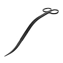 Mandala Crafts Black 10 in Wave Aquarium Scissors for Fish Tanks Terrariums