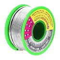 Mandala Crafts Tin Copper Lead Free Solder Wire with Solder Flux - 100g 0.8mm Rosin Core Solder for Electronics – Sn99.3 Cu0.7 Soldering Wire for Electrical PCB