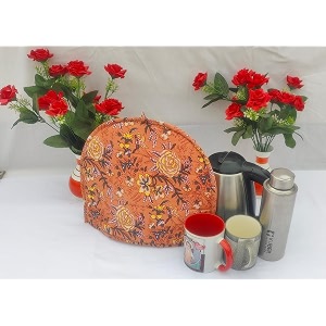 mandala tea cozy cover parpal hand block winter tea cozy cotton tea kettle warmer pot cover hot coffee cover handamde kitchen dcor color 9