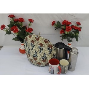 mandala tea cozy cover parpal hand block winter tea cozy cotton tea kettle warmer pot cover hot coffee cover handamde kitchen dcor color 18