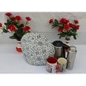 Mandala Tea Cozy Cover parpal Hand Block Winter Tea Cozy Cotton Tea Kettle Warmer Pot Cover Hot Coffee Cover Handamde Kitchen Décor (Color 17)