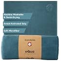 Manduka | eQua Hot Yoga Mat Towel | Sage Solid | 71 x 24 in