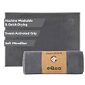Manduka | eQua Microfiber Yoga Hand Towel | Midnight | 16 x 24 in