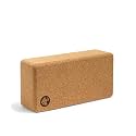 Manduka Yoga Block - Fine-Grain Block, Yoga Equipment, Home Gym Accessory, Pilates Tool, Lightweight for Travel, Extra Firm Workout Accessory with Comfortable Edges