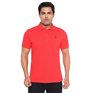 MANE AND MINI Mens Cotton Polo Neck