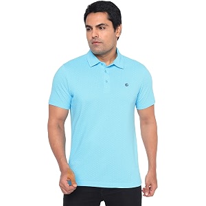MANE AND MINI Mens Cotton Polo Neck