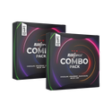 MANFORCE Combo Lubricated Dotted Condom | Chocolate,Strawberry,Black Grapes, Melon & Mint Condom