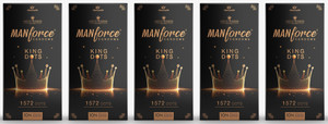 manforce king dots extra dotted unflavored condoms 10 pieces x pack of 5 condom set of 5 50 sheets