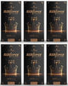 MANFORCE King Dots Extra Dotted Unflavored Condoms, 10 Pieces x Pack of 6 Condom (Set of 6, 60 Sheets)