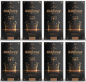 MANFORCE King Dots Extra Dotted Unflavored Condoms, 10 Pieces x Pack of 8 Condom (Set of 8, 80 Sheets)