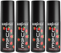 MANFORCE LUBE 60ML, Transparent Strawberry Flavor Lubricant Oil Lubricant x Pack of 4 Lubricant (240 ml)