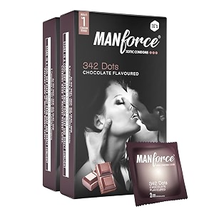manforce wild 3 in 1 strawberry condoms - 2 pack39s of 20