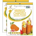 Mango Chipotle Sandwich Wraps (Two-Pack) – Gluten-Free, Vegan, Low-Carb Wraps with Sweet & Smoky Flavor – Non-GMO, Plant-Based, Paleo Tortilla Alternative