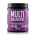 Multi Collagen Pro | 100% Hydrolyzed Japanese Marine Collagen Peptides (Type I, II & III) | No Sugar, No Foul Smell | 240g | Orange Flavour