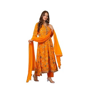 MANHAREE Womens Rayon Kurta with Pant