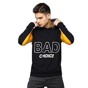 Maniac Black Bad Hoodie for Men -