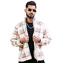 Maniac Mens Checkered Full Zipper Fullsleeve Polyester