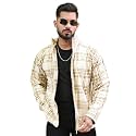 Maniac Mens Checkered Full Zipper Fullsleeve Polyester