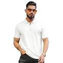 Maniac Mens Kite Textured Polo Neck Half