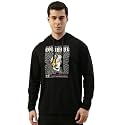 Maniac Mens Printed Hooded Neck Full Sleeve