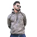 Maniac Mens Spray Printed Hooded Neck Full