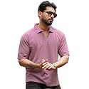 Maniac Mens Textured Polo