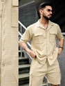 MANIAC Solid Men Track Suit