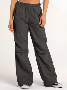 MANIAC Women Solid Grey Track Pants
