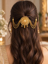 Manikya BUN PIN Bun Clip (Gold)
