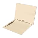 Manila Pocket File Folders, Doctor Stuff, Letter Size End Tab Folder with Full Pocket Opening Towards Spine, 2" Bonded Fastener on Inside Back, 11 pt Manila, Box of 50