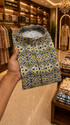 MANIMANN Men Printed Straight Kurta