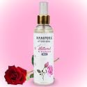 Pure Organic Air Freshener Spray Rose Flavour (200ML) Made With Essential Oil And Water | No Toxic Chemicals | Air Purifier For Home Office Bedroom, Non-Toxic, Skin & Pet Friendly
