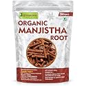 Manjistha Root - 200g | Manjistha Root Sticks Dried for Skin, Hair, Joint &amp; Immune Support | Ultimate Skin &amp; Health Remedy | for Eating | Majith, Indian Madder, Manjishtha, Manjishta, Manjishta, Manjista |