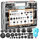 mankk 233PCS Rubber Grommet Kit 27 Sizes (7/25"-2-3/8") Tower/Oval/Round Firewall Grommet Wire Grommet Double Sided Rubber Hole Plug with Knife for Wire Protection