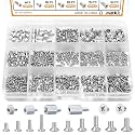 mankk 500PCS M.2 SSD Screw Kit M.2 SSD Mounting Screws Motherboard Standoffs M.2 M2.5 M3 NVMe Screw for Laptop PC Repair & DIY