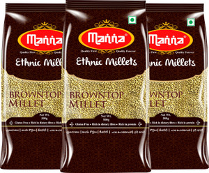 Manna Browntop Millet Natural Grains 1.5kg 500g
