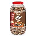 Manna High Protein Oats Chocolate, 26g Protein &amp; 11g Fibre per 100g, Plant Protein with Soy &amp; Brown Rice isolate. Raisins, Almonds, Pumpkin &amp; Watermelon Seeds.Sweetened with Jaggery 1kg Jar