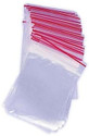 Mannat 3x3inch Transparent ReusableResealable Airtight Zip lock
