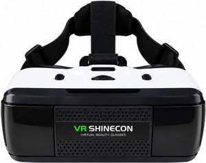 Manni Black futuristic VR Box Headset